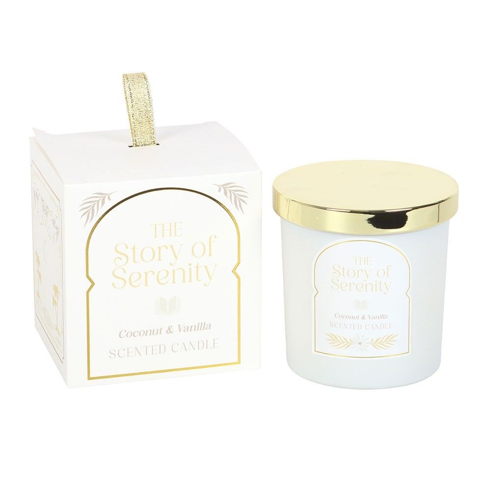 Something Different The Story of Serenity Vanilla And Coconut Candle image 2