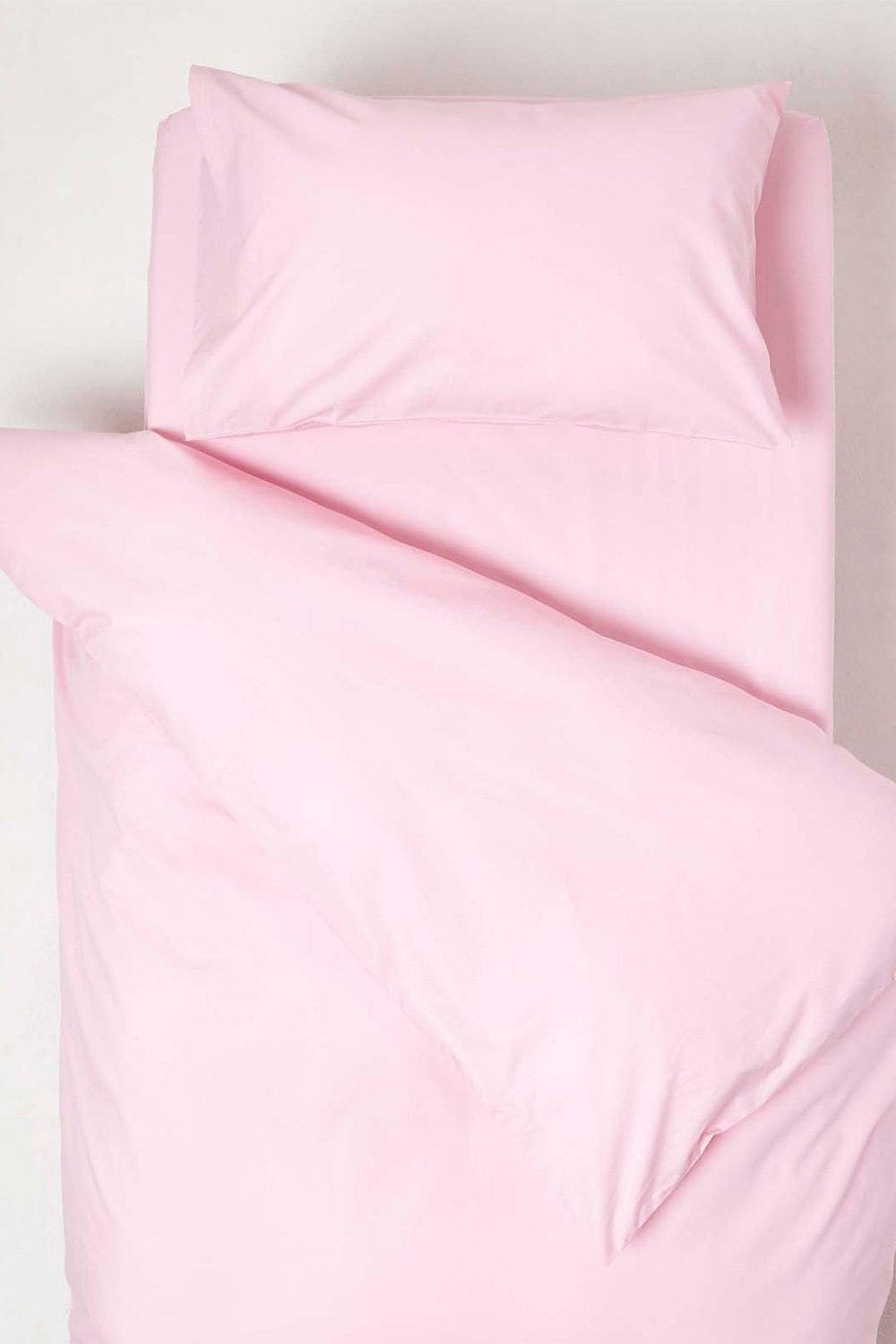 Homescapes Cotton Cot Bed Duvet Cover Set 200 Thread Count image 1