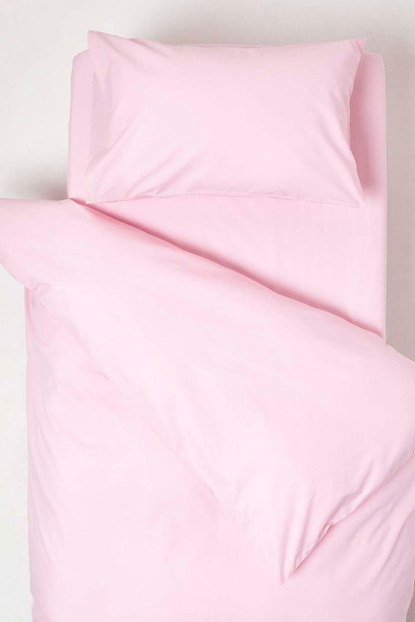 Homescapes Cotton Cot Bed Duvet Cover Set 200 Thread Count