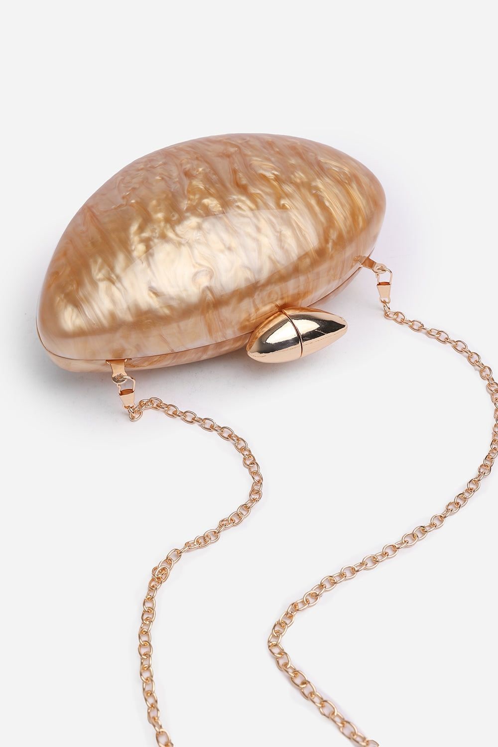 Where's That From 'Benna' Marble Acrylic Clutch image 5