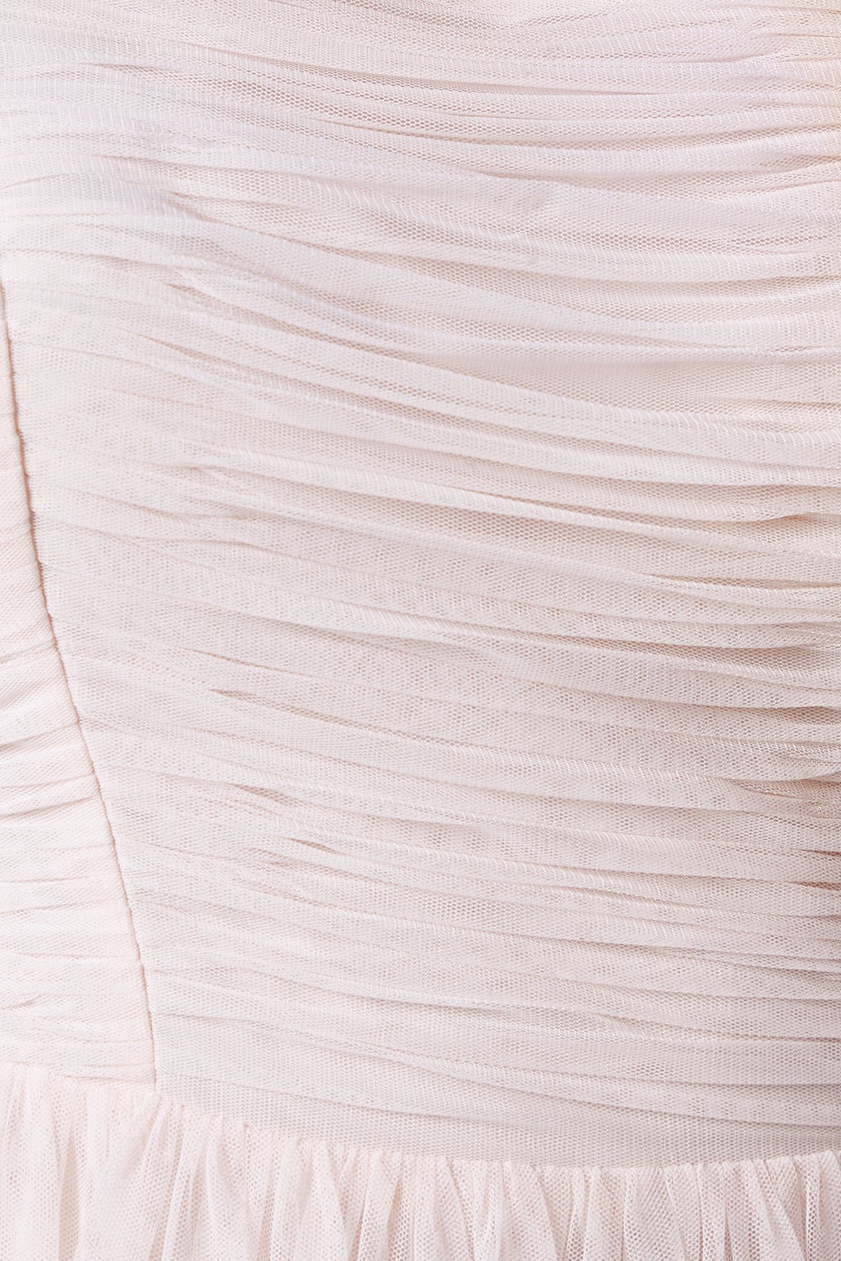 Coast Square Neck Mesh Maxi Bridesmaid Dress Blush image 5