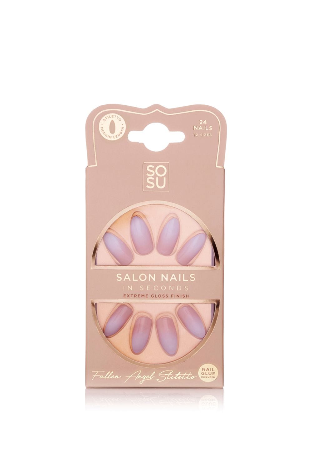 SOSU Cosmetics False Nails Fallen Angel Multi image 1