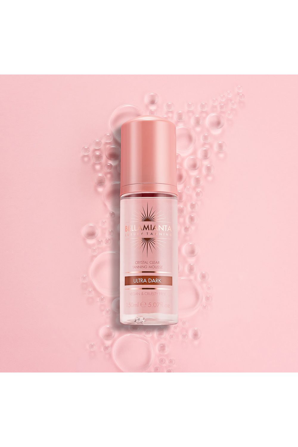 Bellamianta Clear Tan Mousse 150ml Ultra Dark image 2