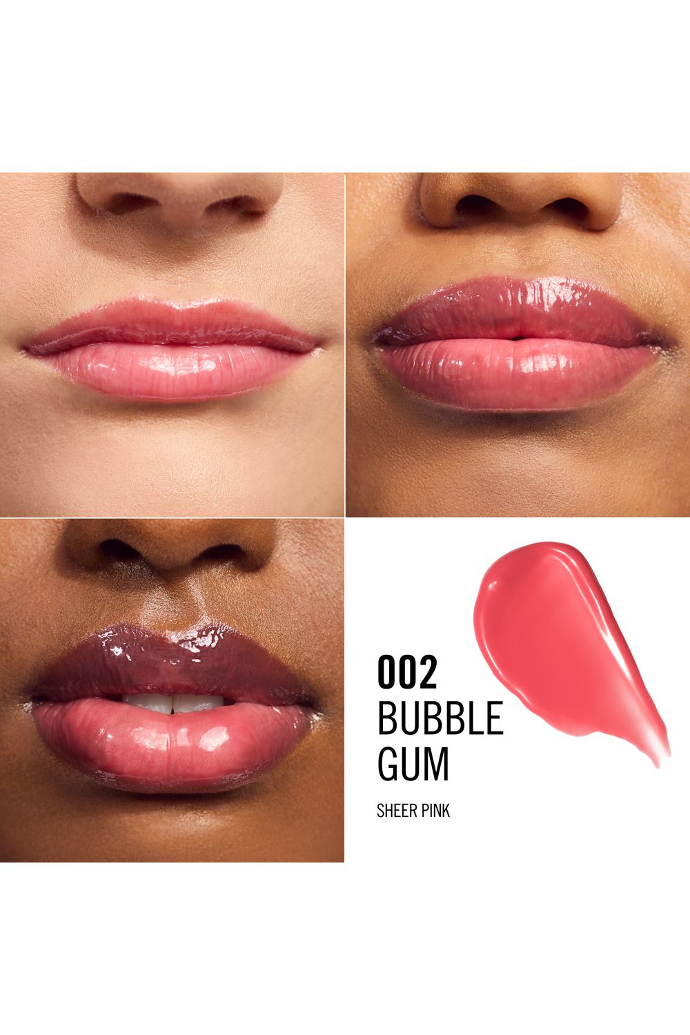 Rimmel London Oh My Gloss! Butter Me Up Lip Butter Balm 15ml 003 Bubble Gum image 2