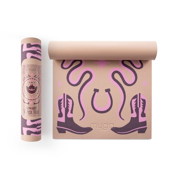 Myga Printed Yoga Mat