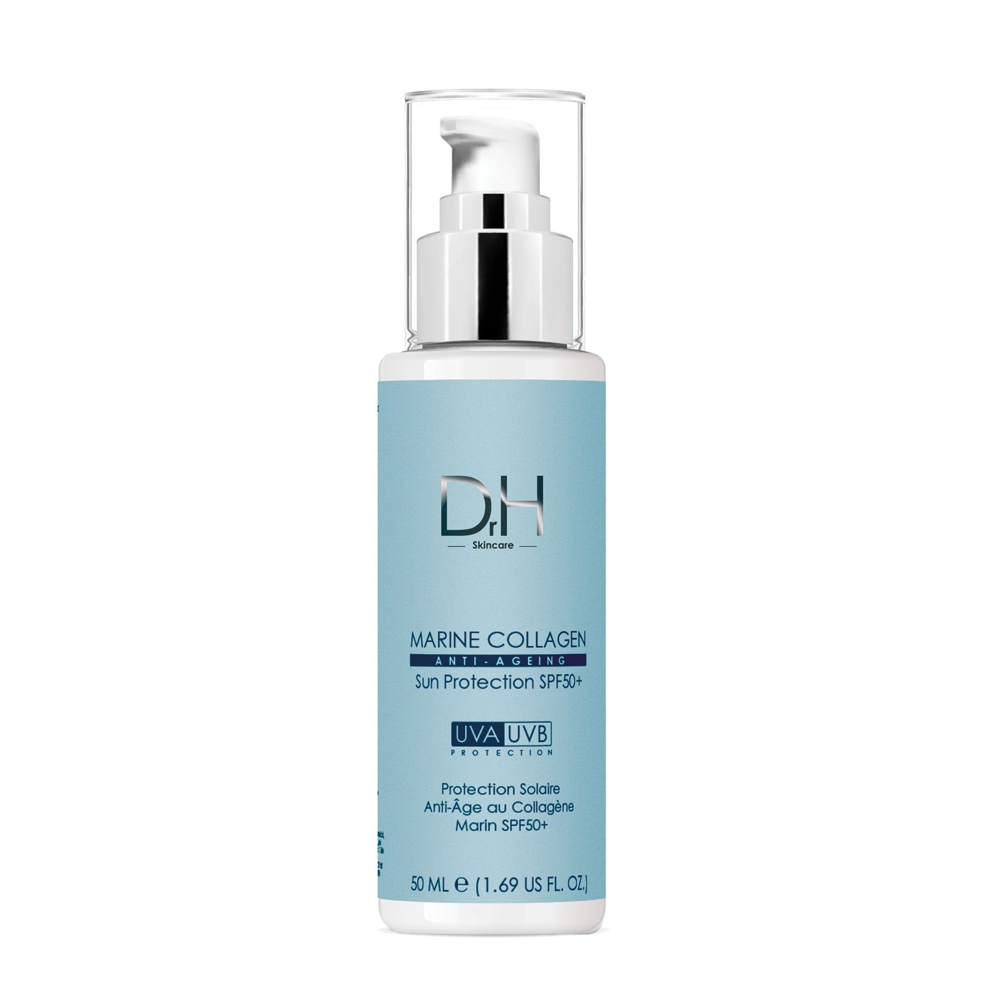 Dr H Anti-Ageing Marine Collagen Sun Protection SPF 50 50ml image 2