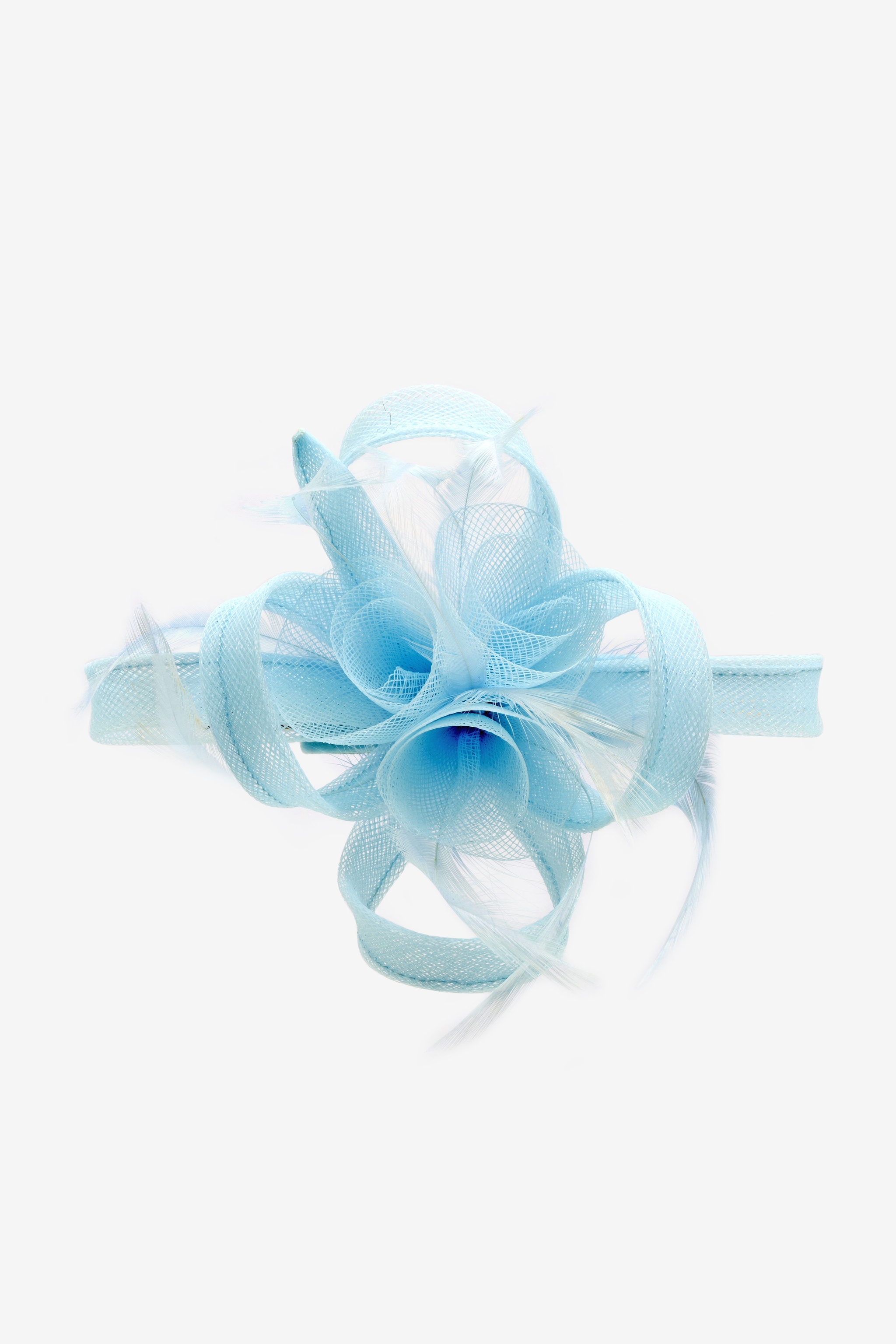 Jon Richard Small Sky Blue Clip Fascinator