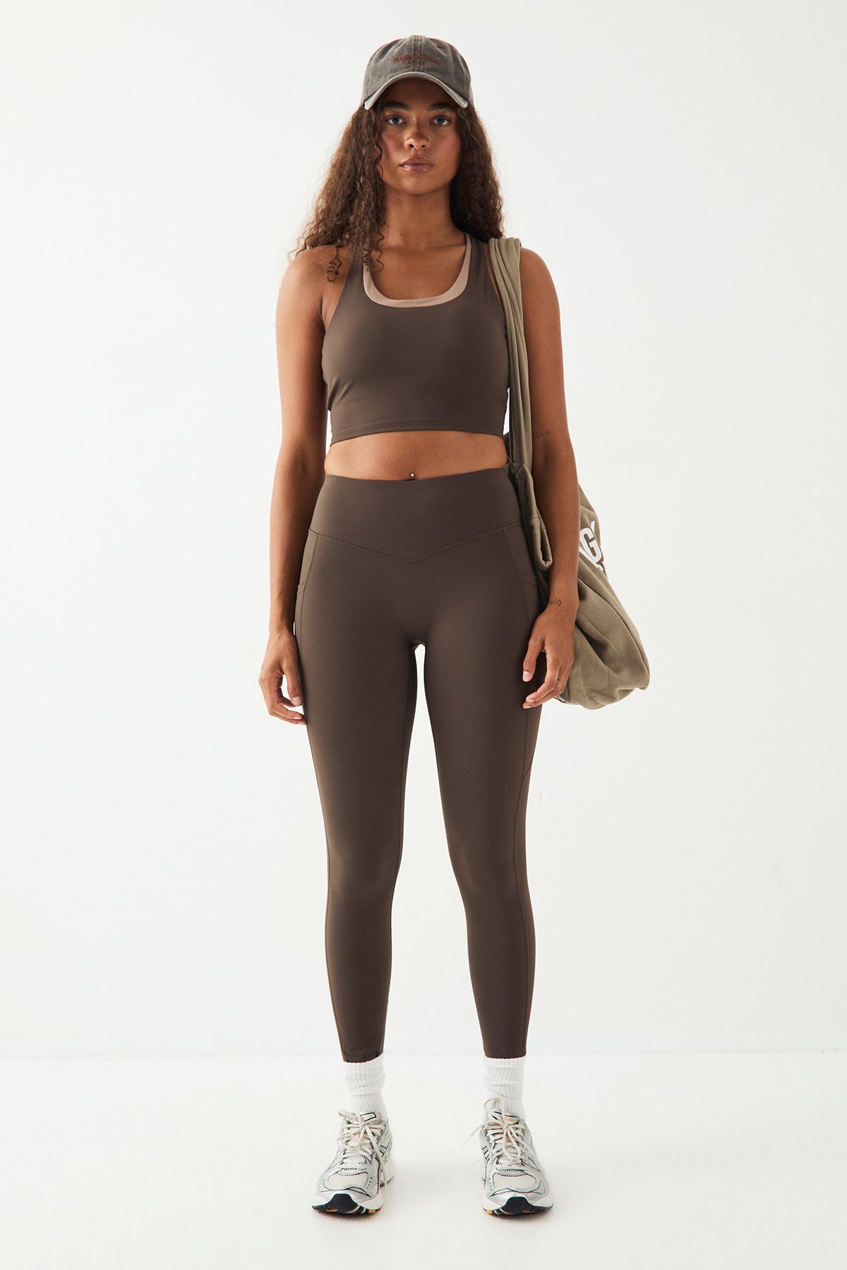 DSGN Studio DSGN Studio Ultra Sculpt Pocket Detail High Waist Legging Espresso image 5