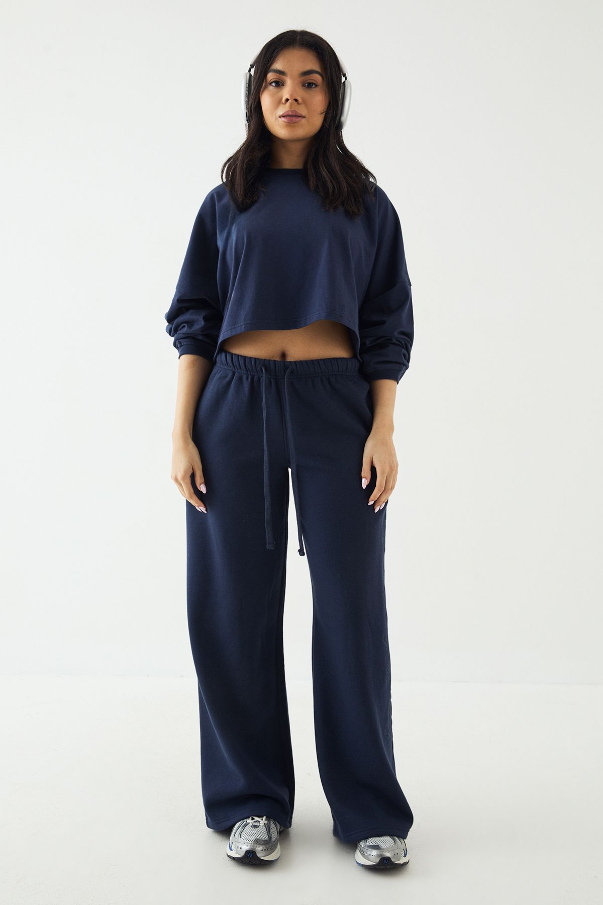 DSGN Studio DSGN Studio Sport Training Club Straight Leg Jogger Navy image 5