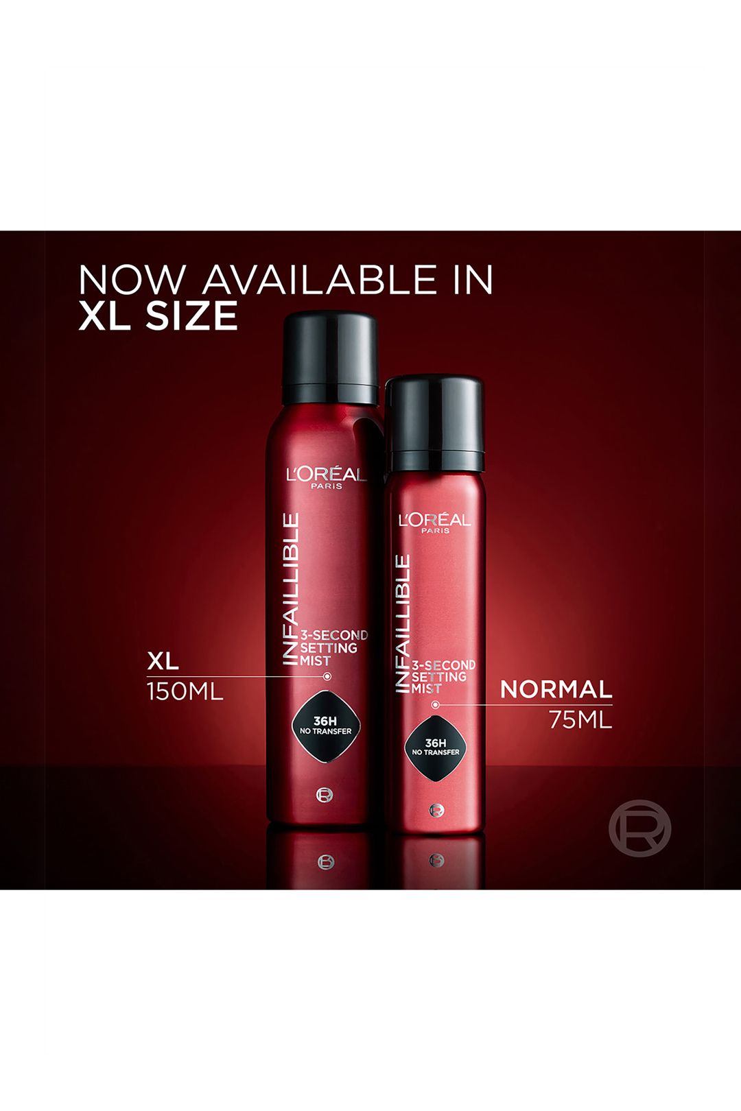 L'Oréal Paris Infallible Setting Spray XL 150ml Multi image 2