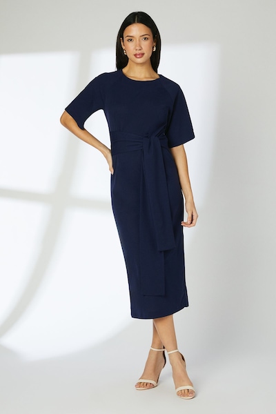 Principles Navy Tie Waist T - Shirt Dress Navy