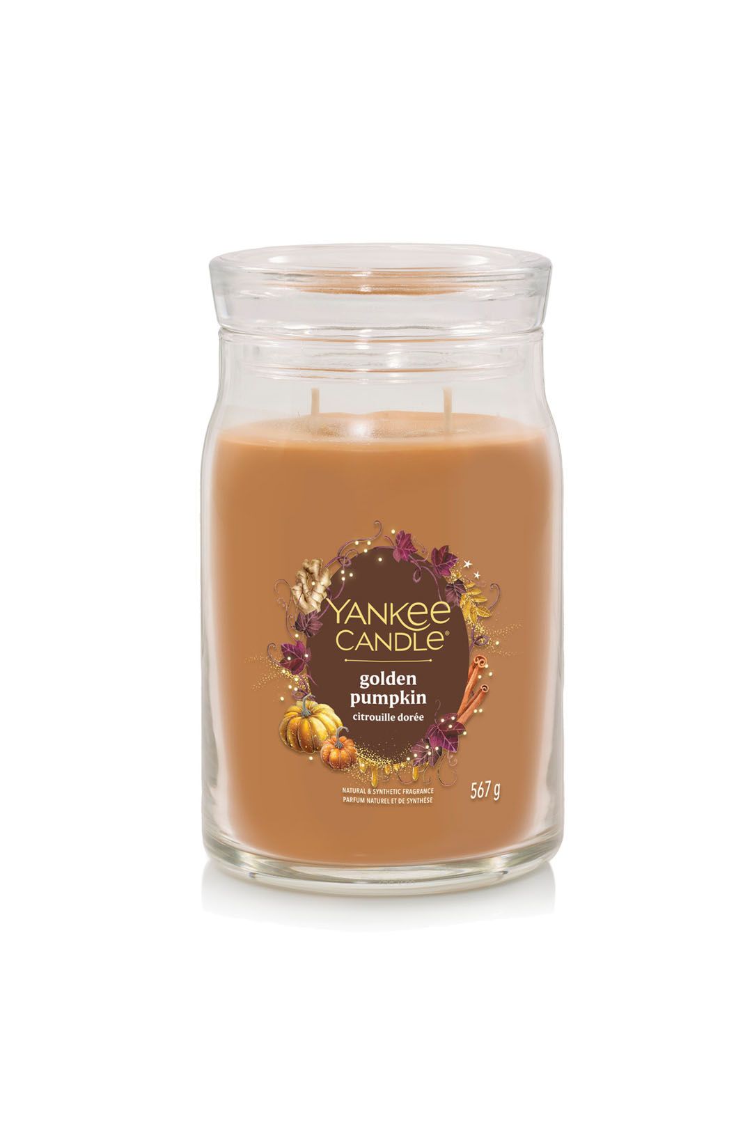 Yankee Candle Signature Large Jar Golden Pumpkin Multi image 3