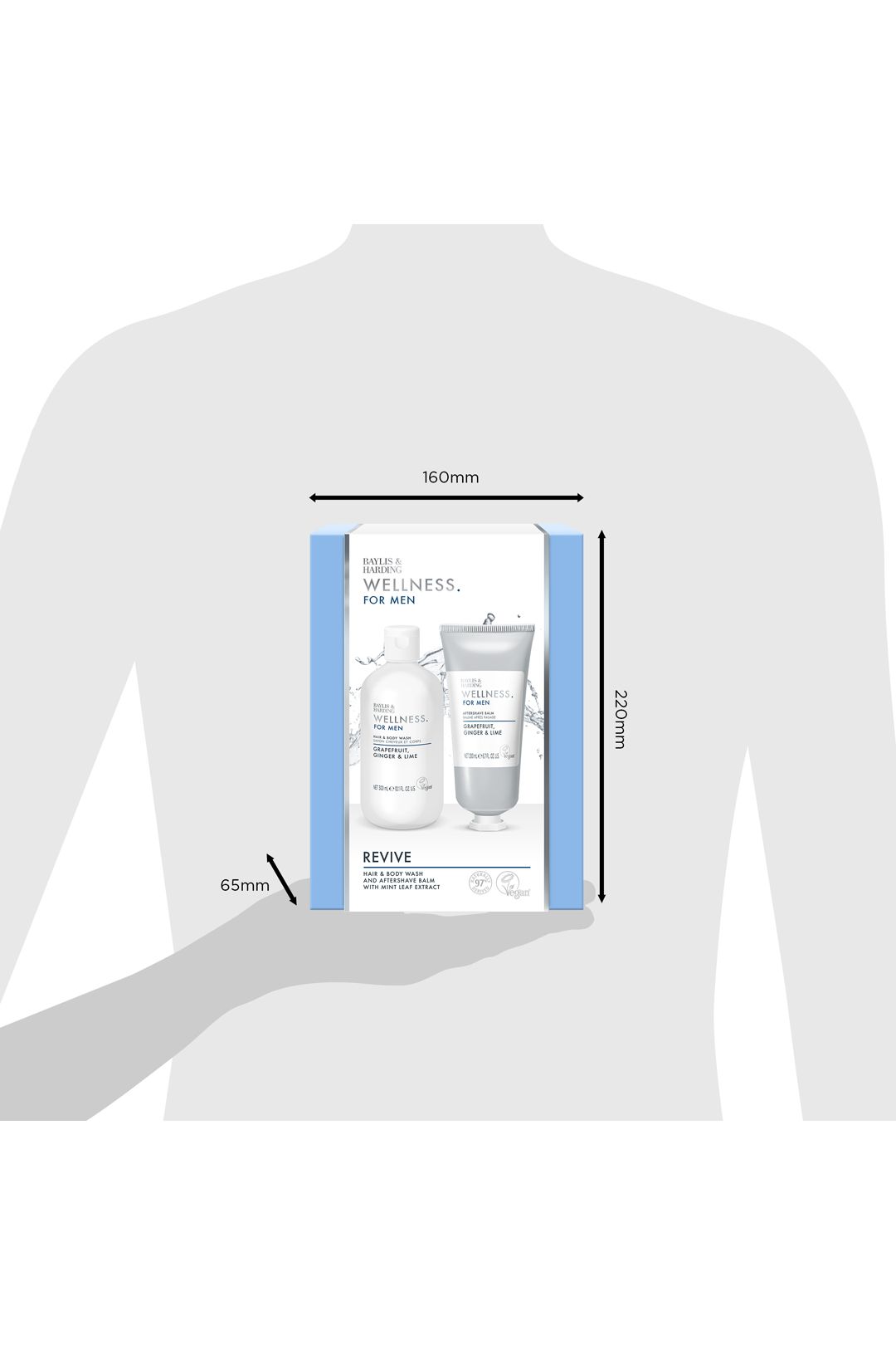 Baylis & Harding Wellness For Men Revived & Ready Gift Set Multi image 7