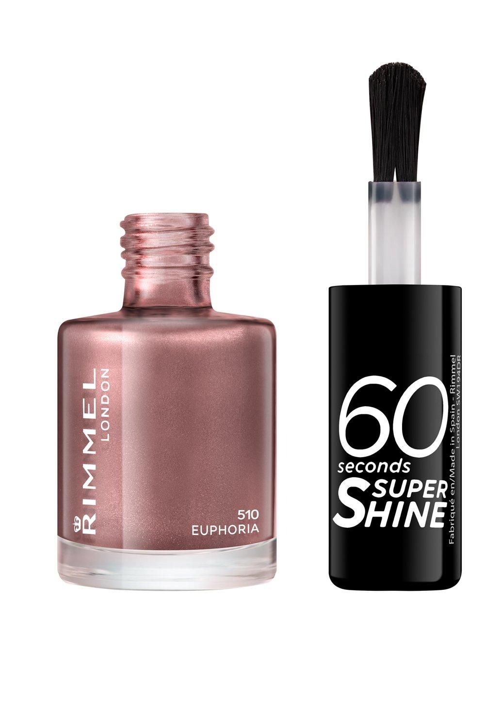 Rimmel London 60 Seconds Super Shine Nail Polish Euphoria image 3