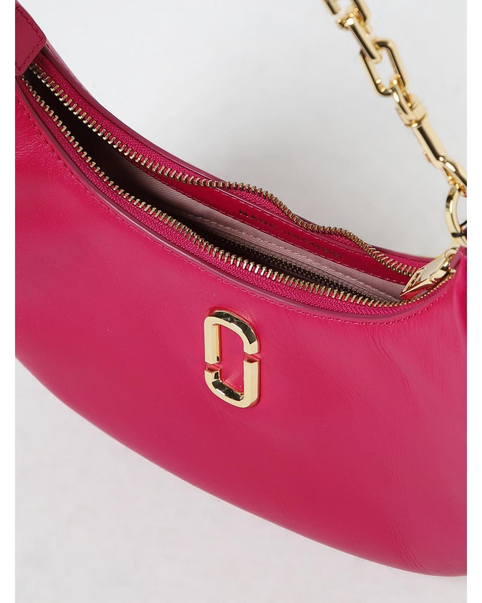 Marc Jacobs Softshot 21 Shoulder Bag Crescent Wo - Pink image 3