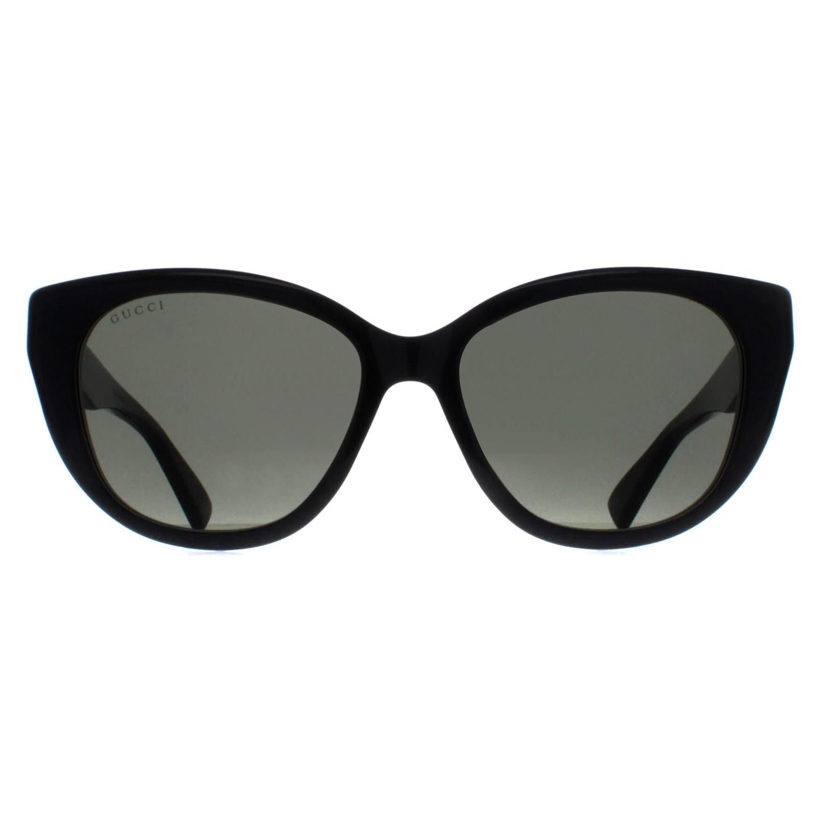 Gucci Cat Eye Black Grey GG1588S image 1