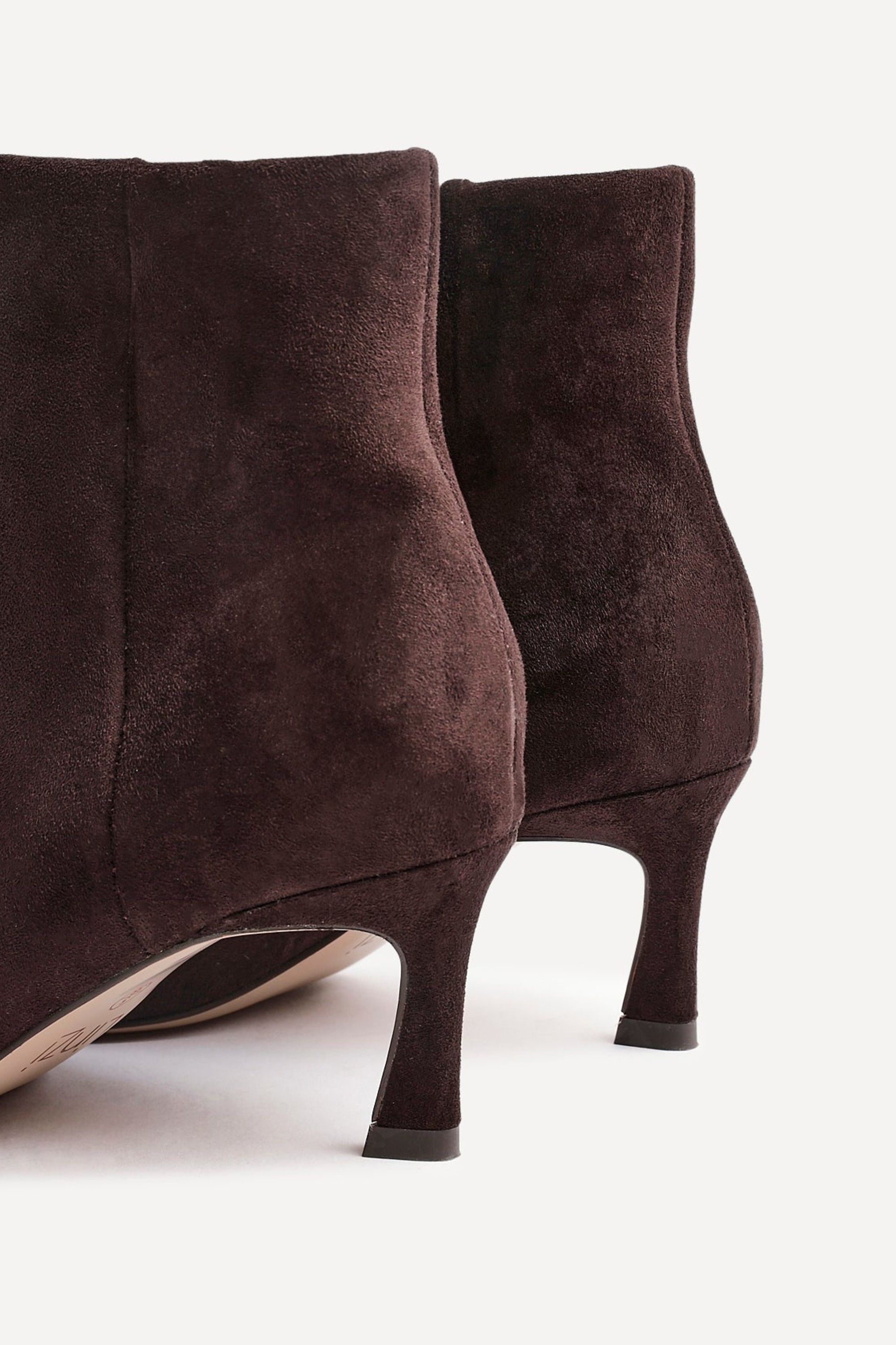 Linzi Reserve Brown Stiletto Ankle Boots image 5