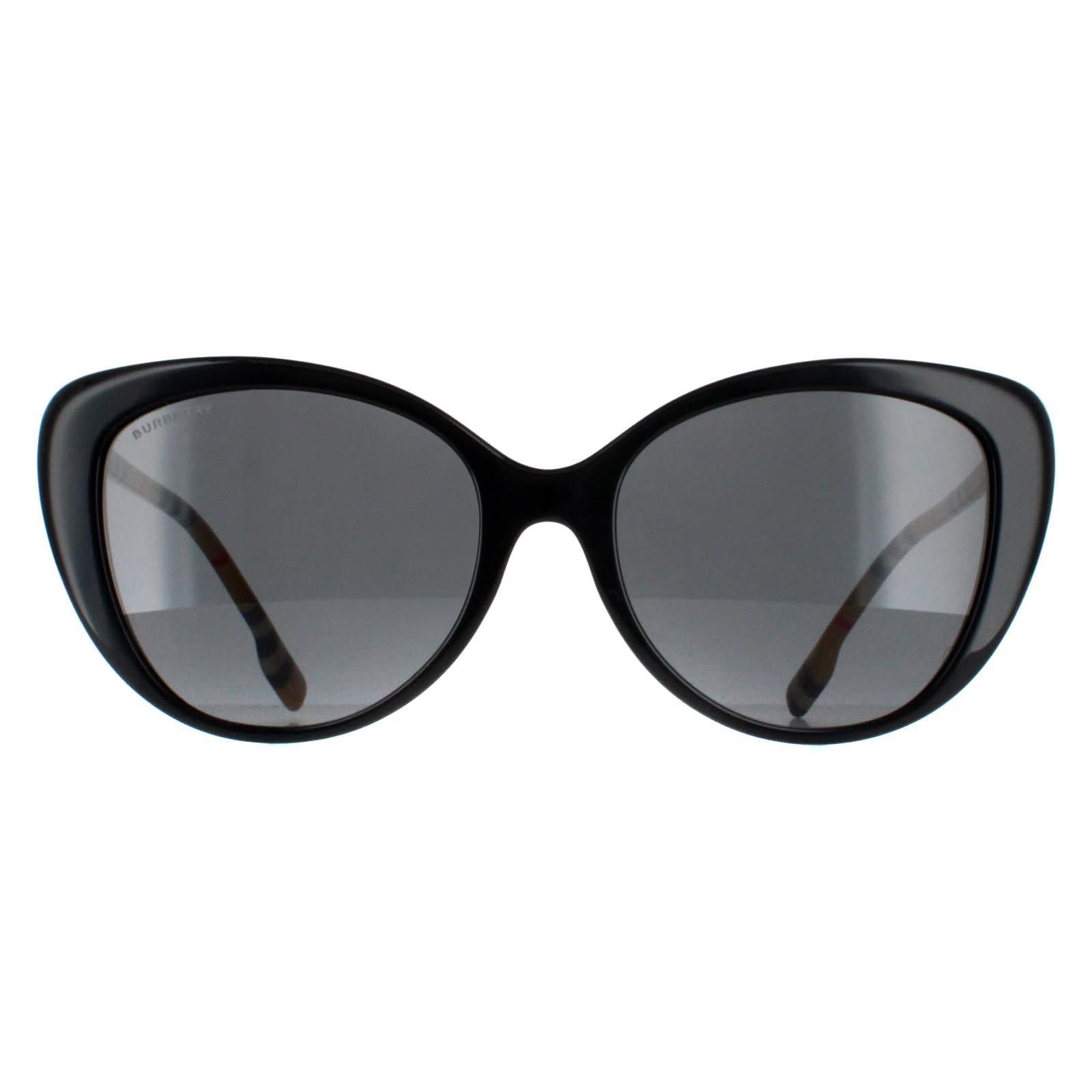 Burberry Cat Eye Black Dark Grey BE4407 image 1