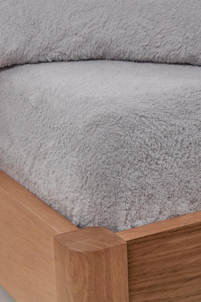 OHS Teddy Fleece Thermal Fitted Bed Sheet