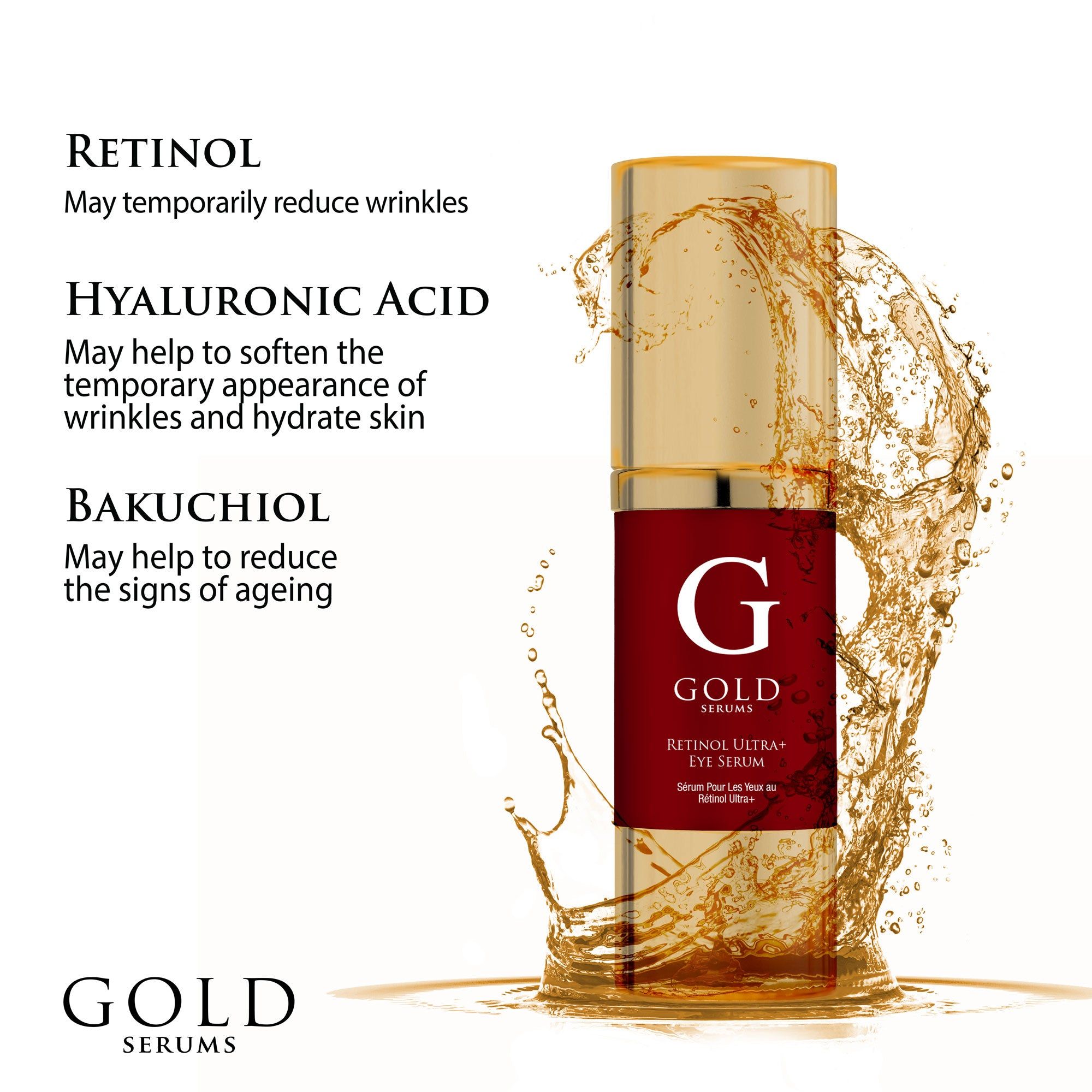 Gold Serums Retinol Ultra Serum+ 30ml x 2 Duo Pack image 4