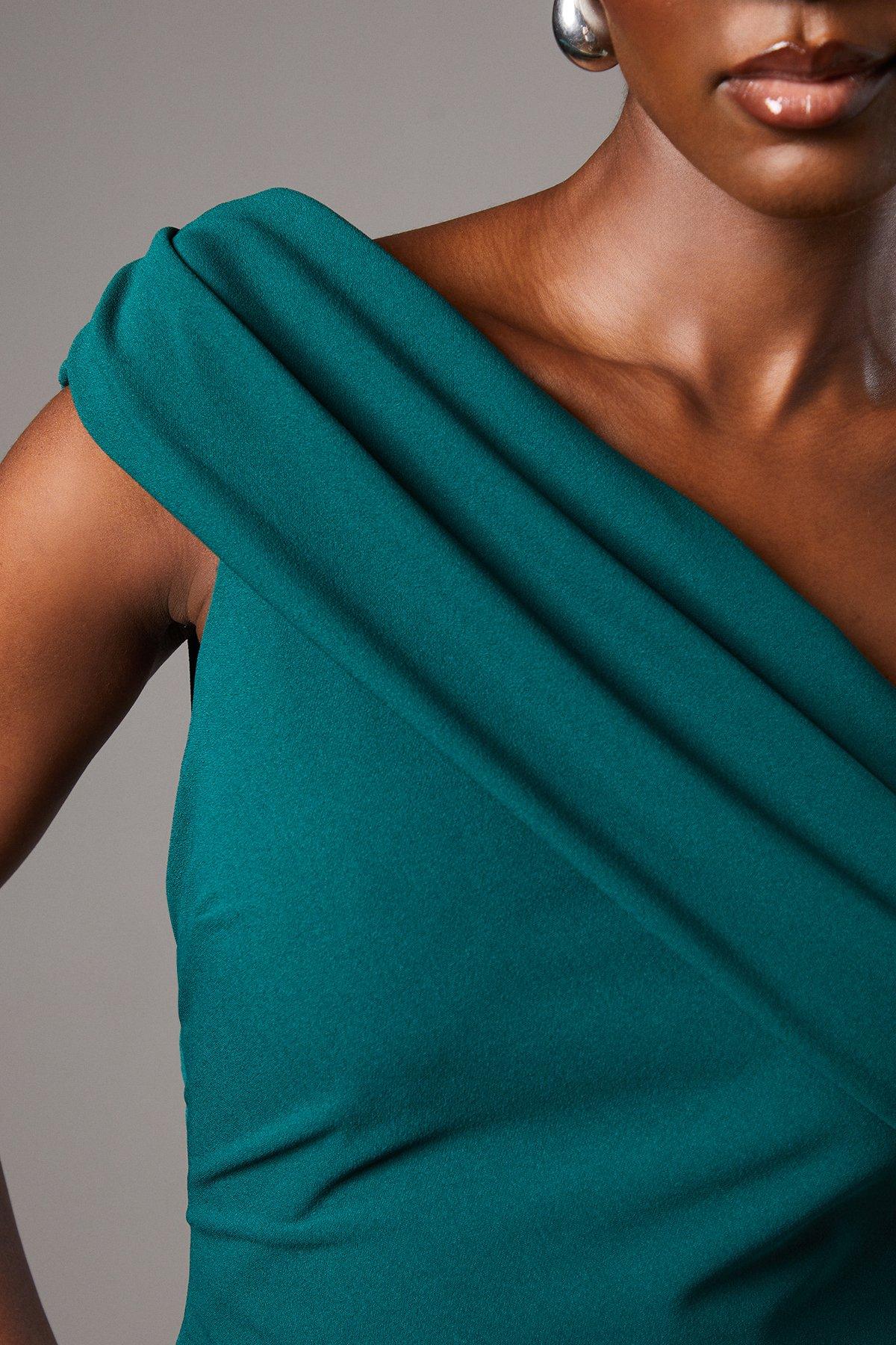Coast Scuba Maxi Dress Emerald