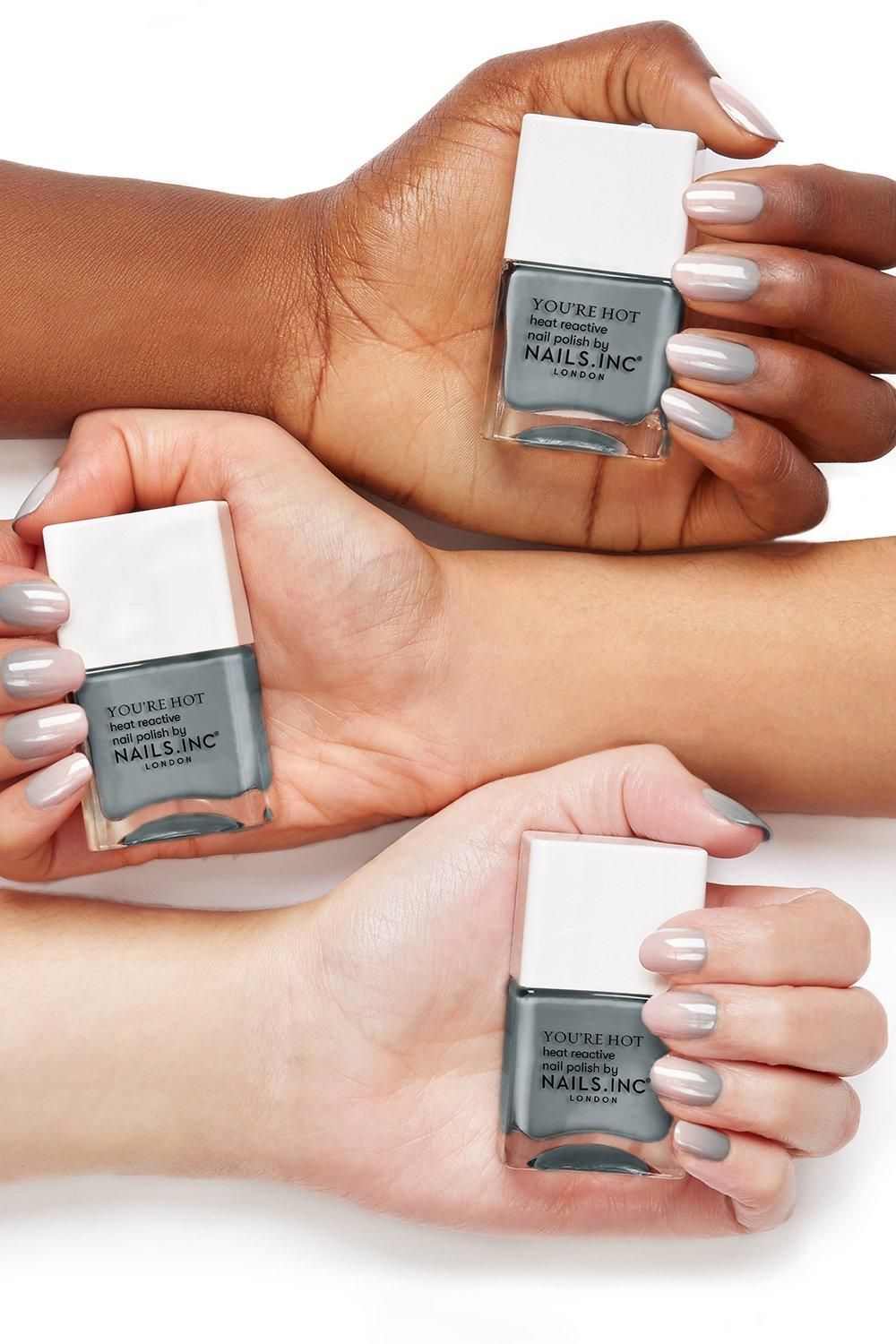 Nails Inc Are You Hot Or Not? Thermochromic Nail Polish Duo Gift Set Multi image 3