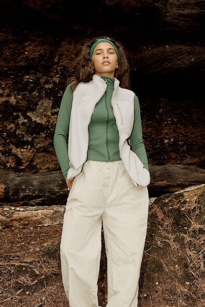 DSGN Studio DSGN Studio Sport Zip Through Active Jacket Green