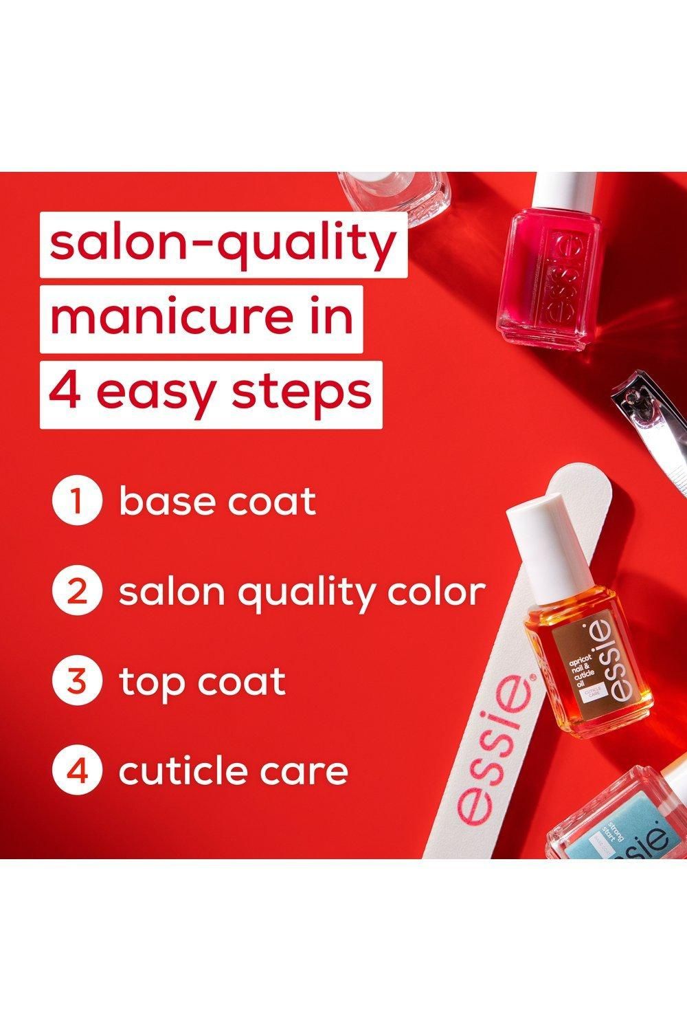 Essie Care Stay Longer Premium Longwear Top Coat Top Coat image 4