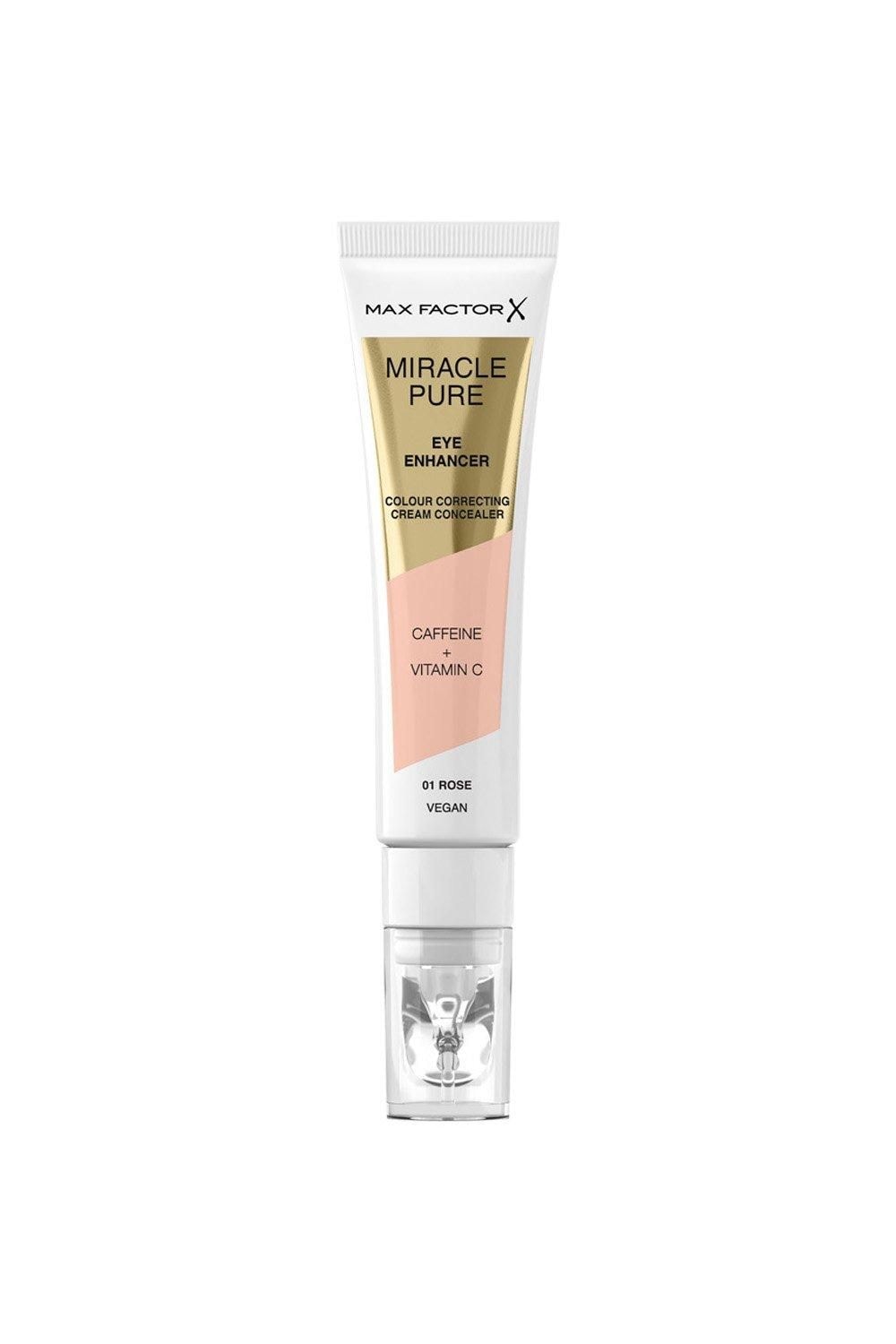 Max Factor Miracle Pure Colour Correcting & Anti-Fatigue Eye Enhancer Cream Concealer Rose image 1