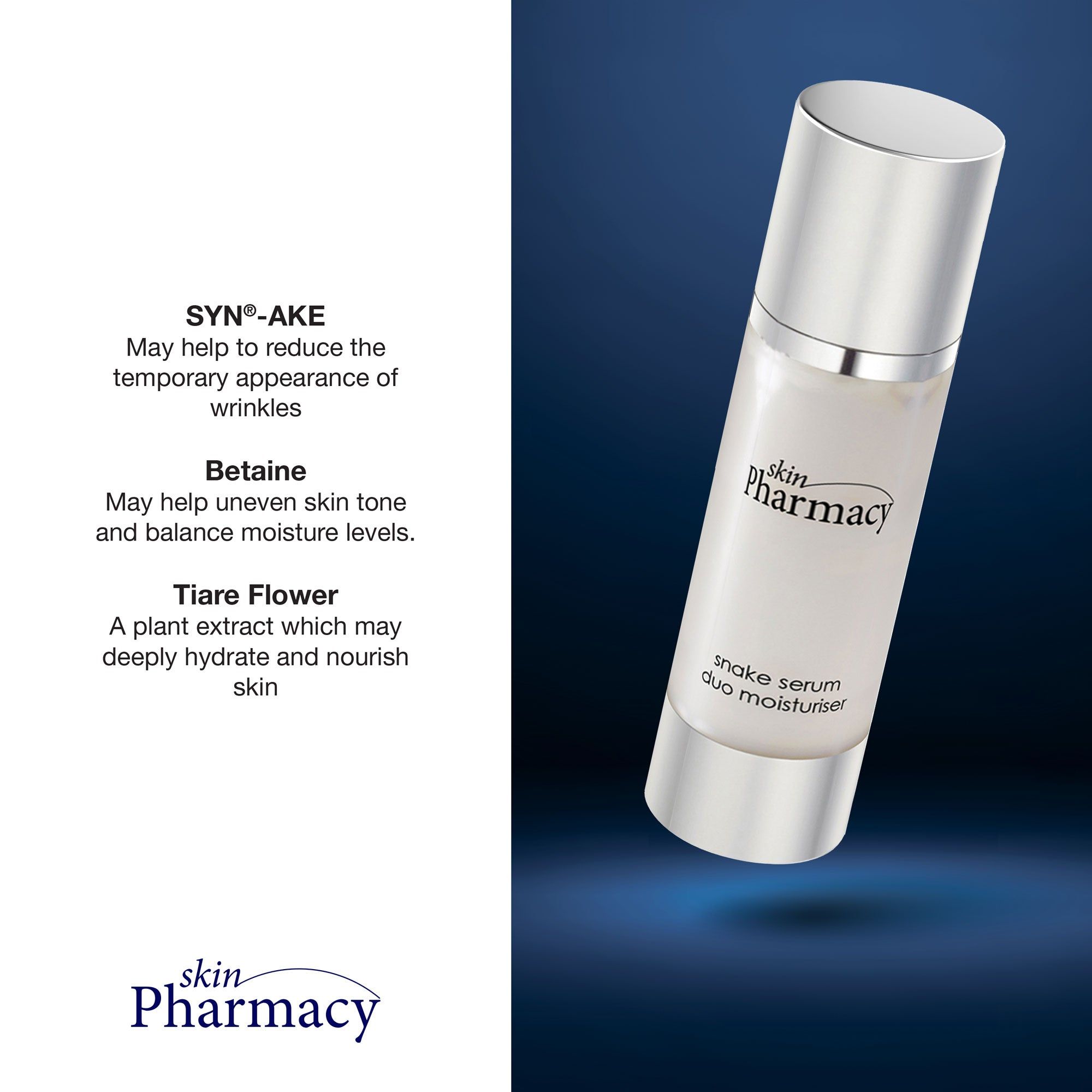 skinPharmacy Snake Serum Duo Moisturiser 50ml image 3