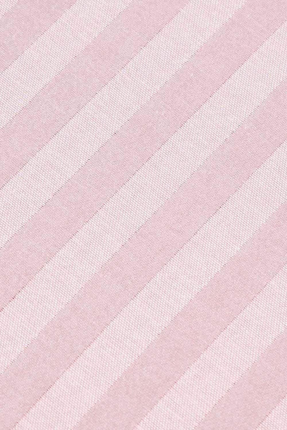 Homescapes Egyptian Cotton Satin Stripe Flat Sheet 330 Thread Count image 4