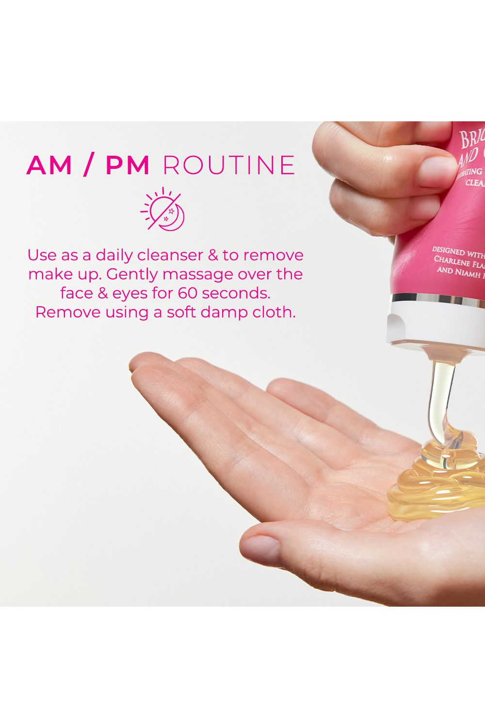 Ella & Jo Cosmetics Brighten & Glow  Exfoliating Cleanser 100ml Multi image 3