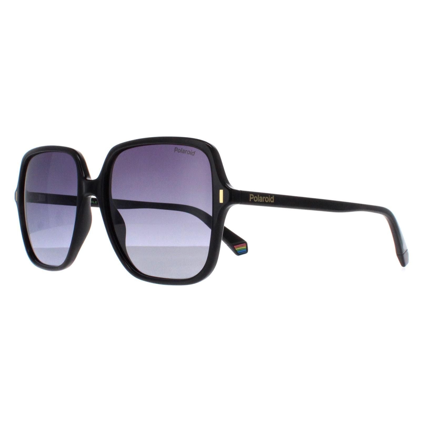 Polaroid Square Black Grey Gradient Polarized PLD 6219/S image 2