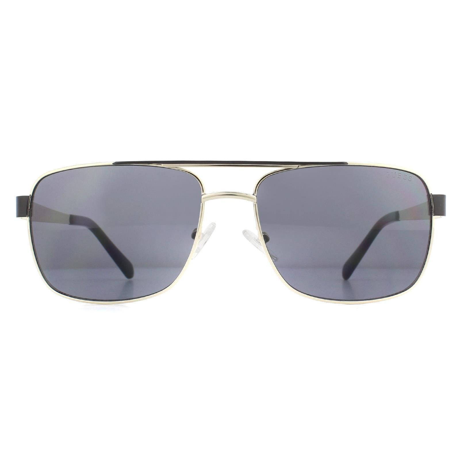 Guess Aviator Gold Grey GU6968 Sunglasses image 1