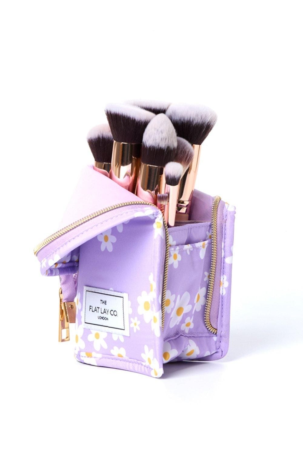 The Flat Lay Co Brush Holder in Lilac Daisy Multi image 5