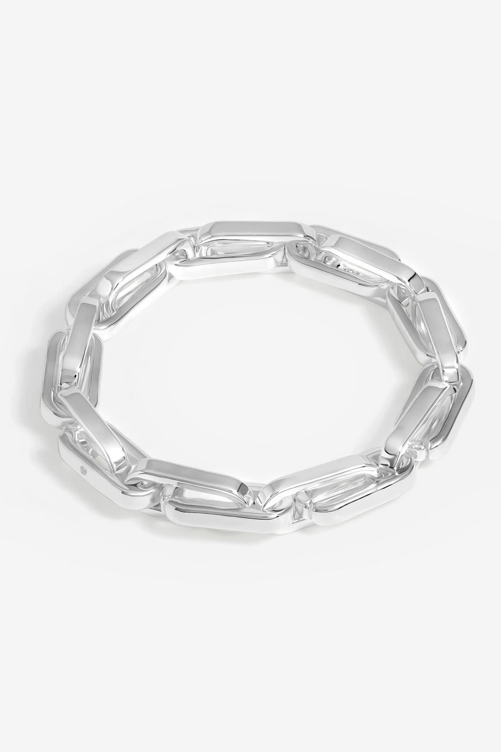 Jon Richard Silver Plated Chain Stretch Bracelet image 1
