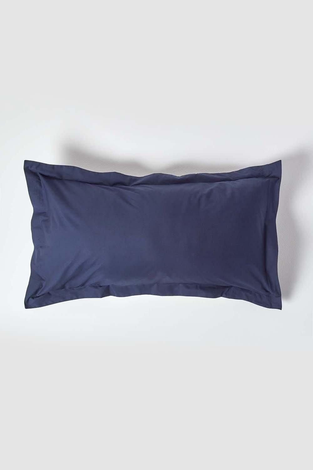 Homescapes Egyptian Cotton Oxford Pillowcase 200 TC, King Size image 1