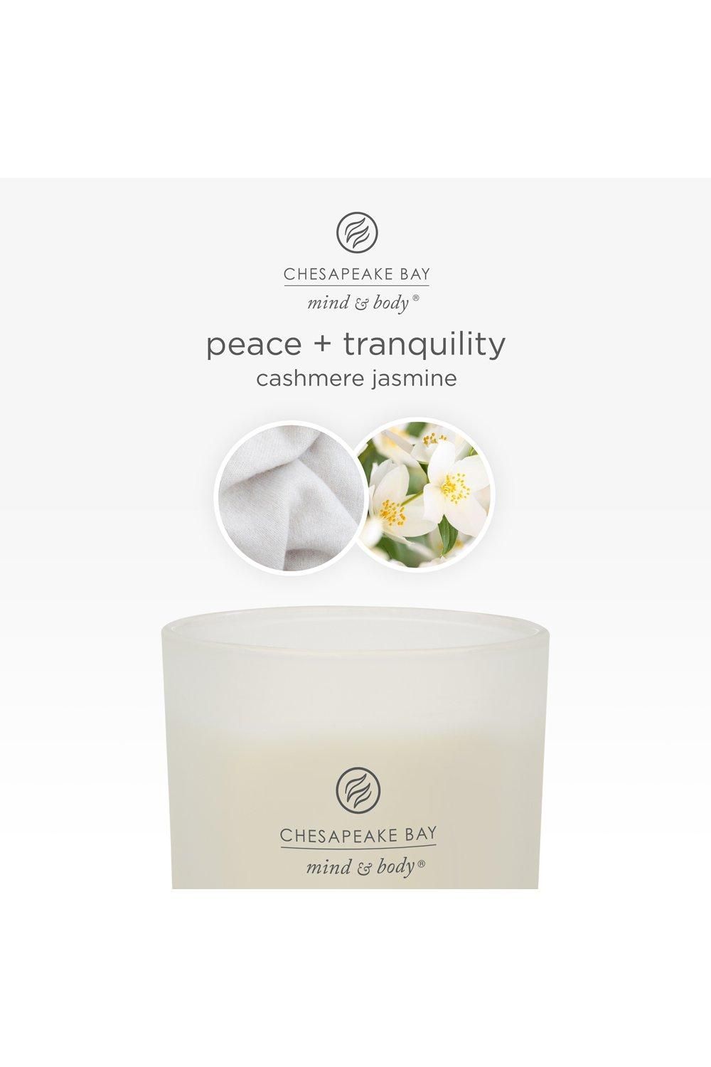 Chesapeake Bay Peace + Tranquility Large Candle White image 3