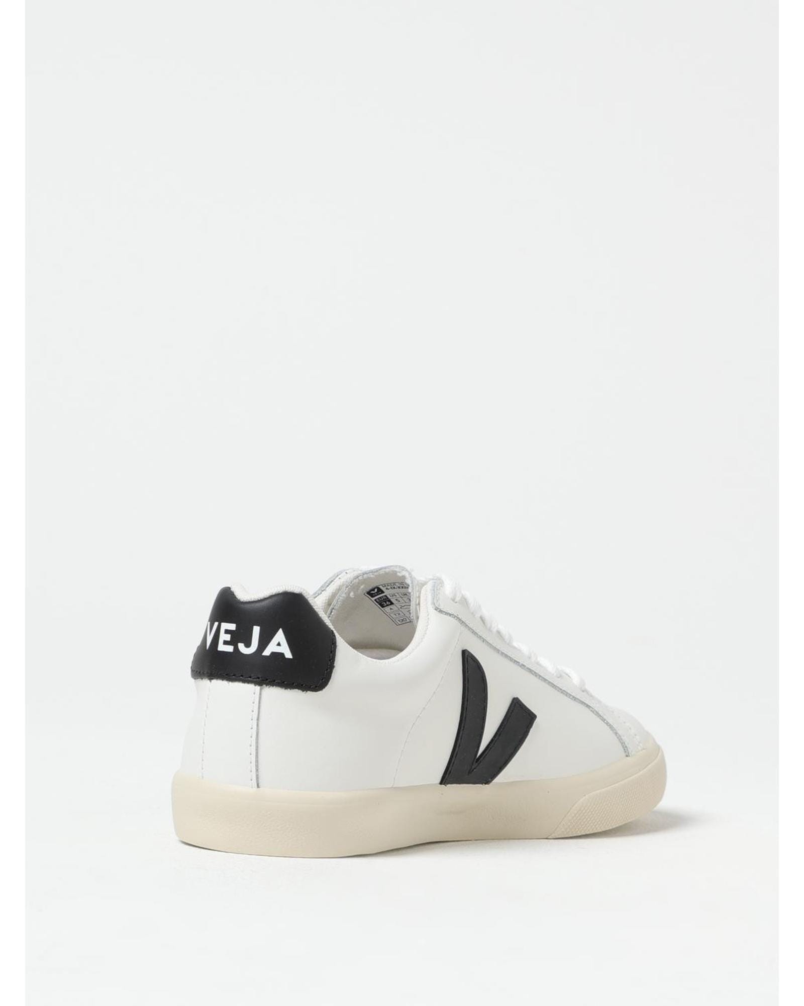 Veja V10 Extra White Black Sneakers Wo image 3