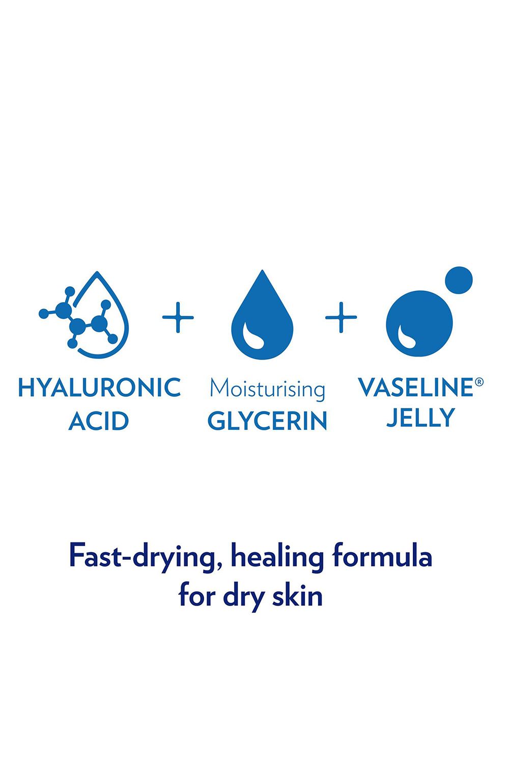 Vaseline 3x 400ml Expert Care Instant Dry Skin Rescue 'Body Lotion' image 3