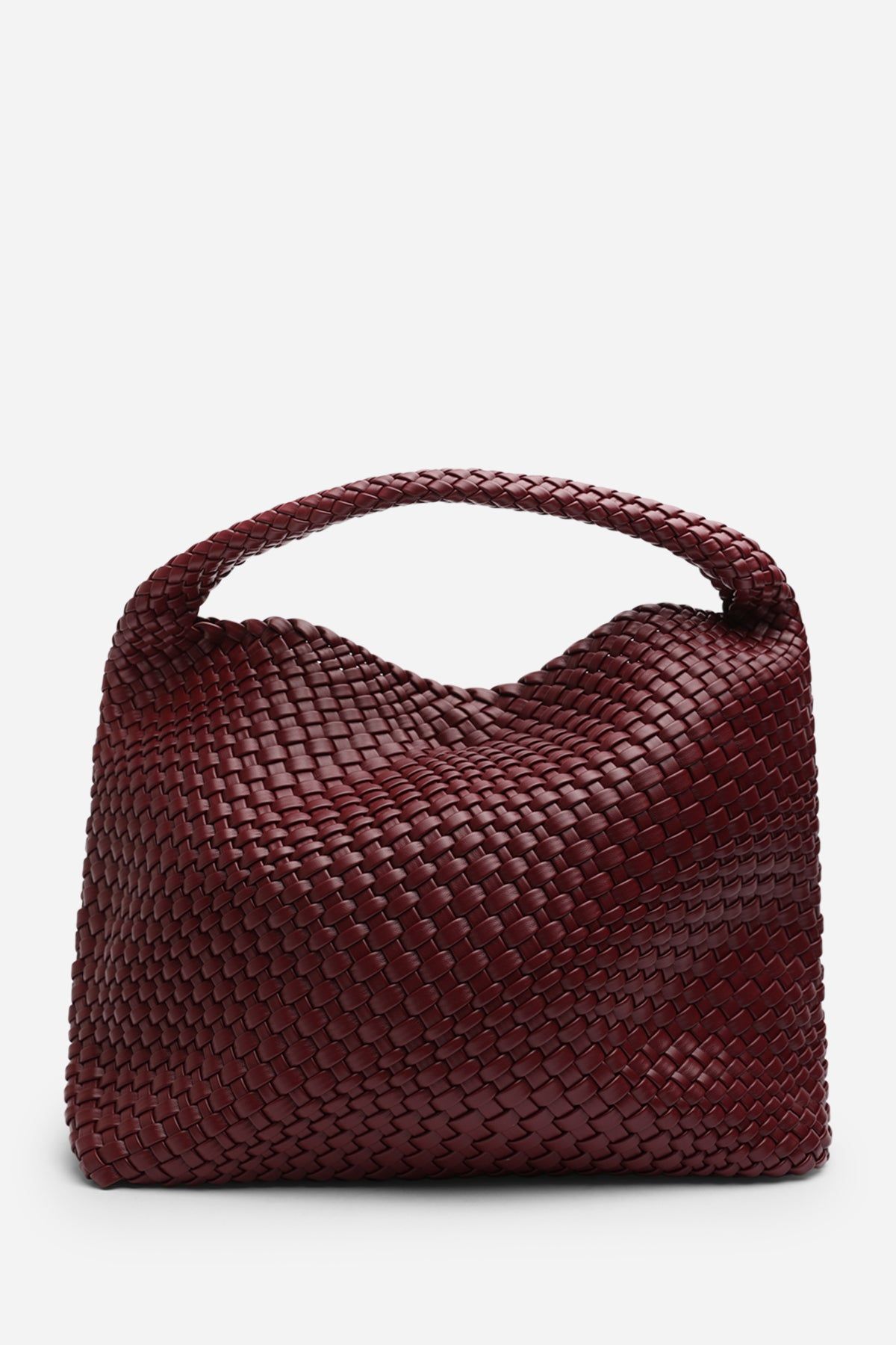 Where's That From 'Stone' Weave Detail Faux Leather Shoulder Bag image 2