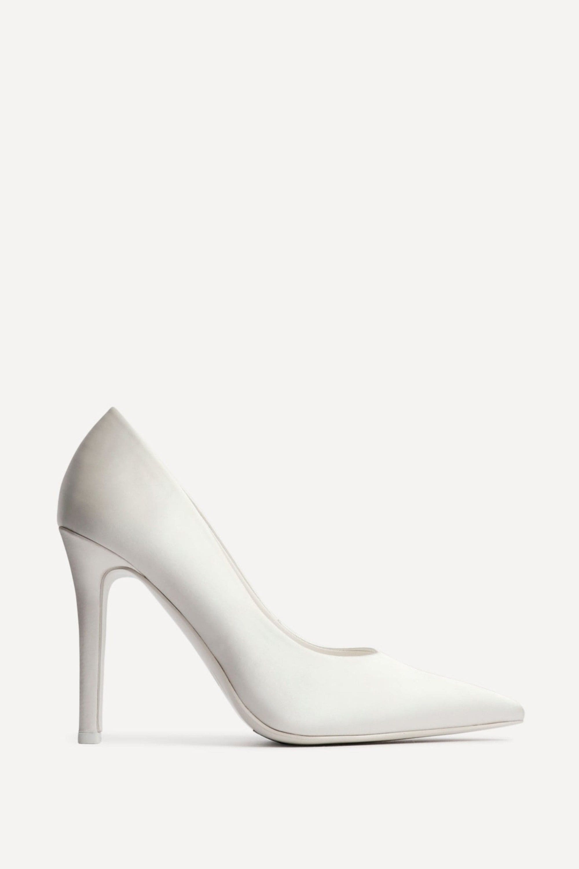 Linzi Solemate Bridal Ivory Satin Court Heels