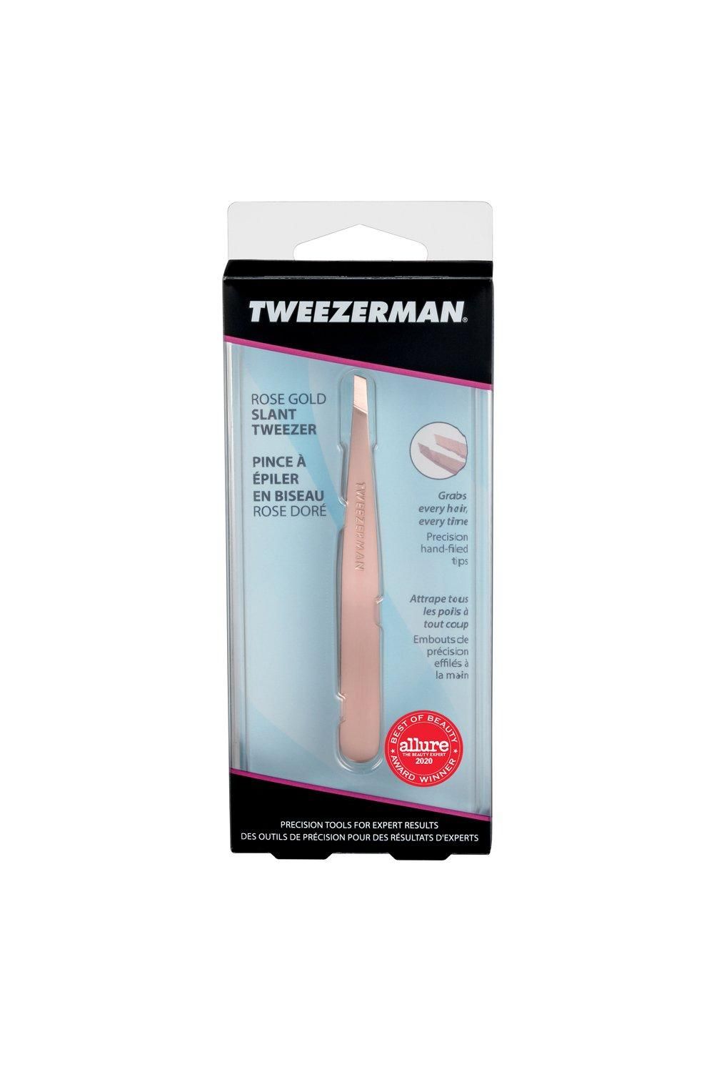Tweezerman Slant Tweezer Rose Bronze image 2