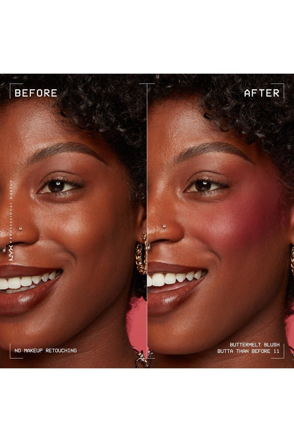 NYX Professional Makeup Buttermelt Blush Powder Blush Butta Than Before image 3