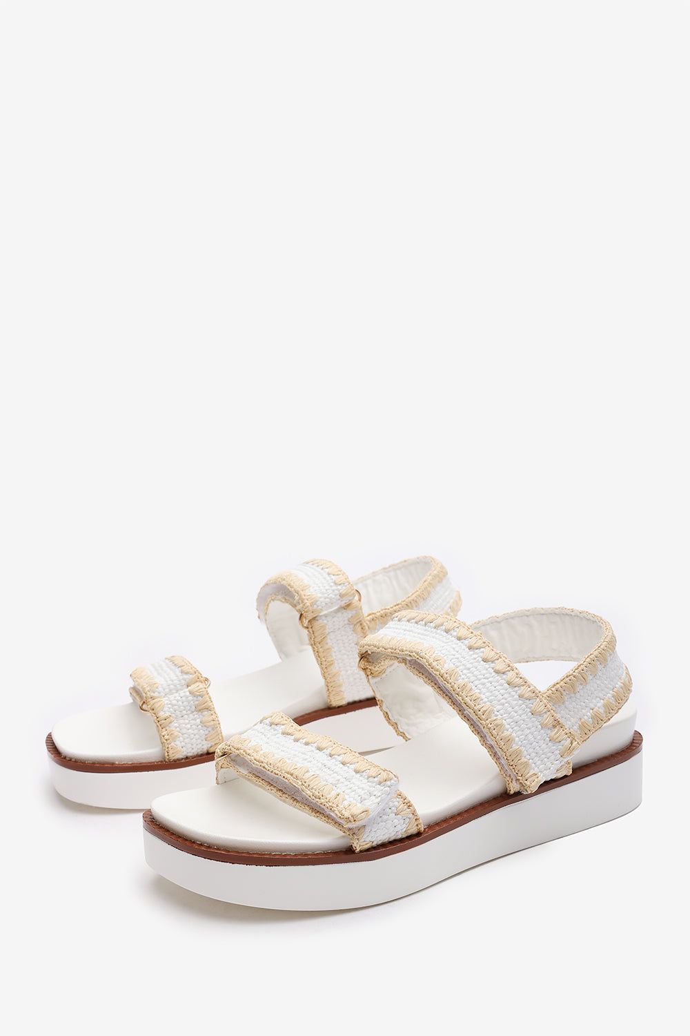 Where's That From 'Marvel' Flatform Sandal With Velcro Straps image 3