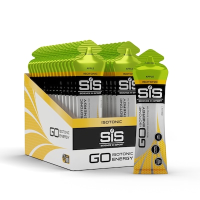 Science in Sport GO Isotonic Energy 60ml Gel - Apple - 30 Pack