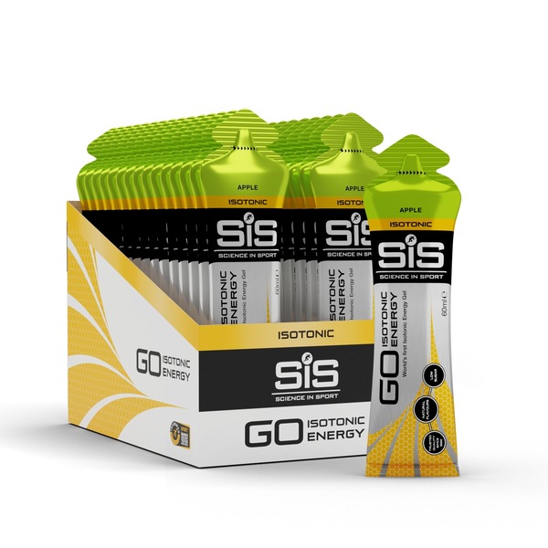 Science in Sport GO Isotonic Energy 60ml Gel - Apple - 30 Pack