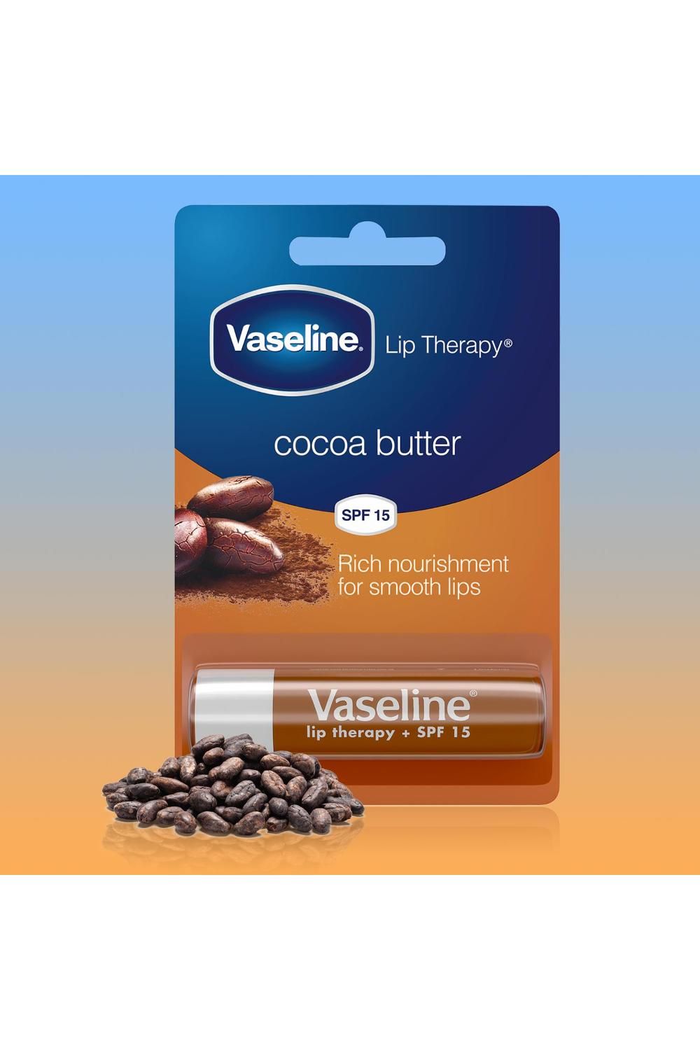 Vaseline Cocoa Butter Rich Nourishment Lip Therapy 'Lip Balm' Stick, 6 x 4g image 3