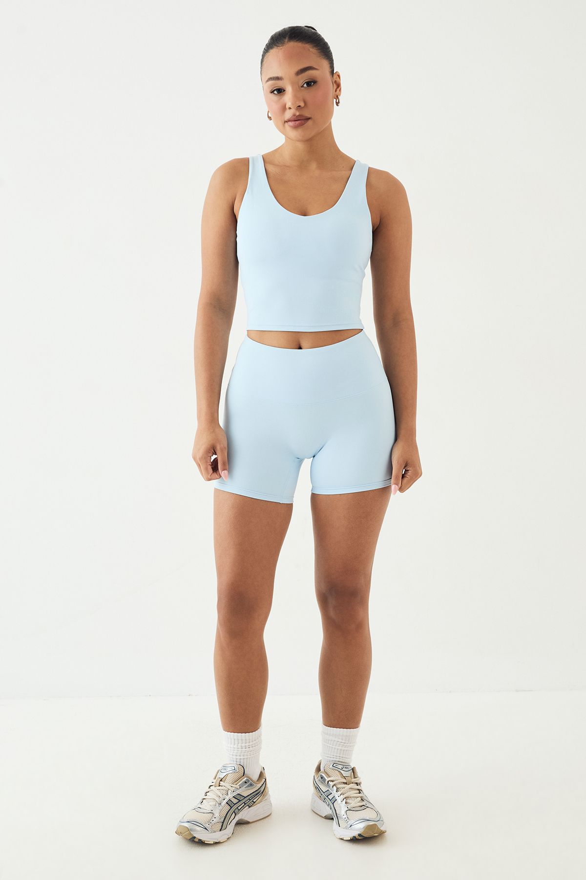 DSGN Studio DSGN Studio Ultra Sculpt Seam Detail Cycling Short Light Blue image 5