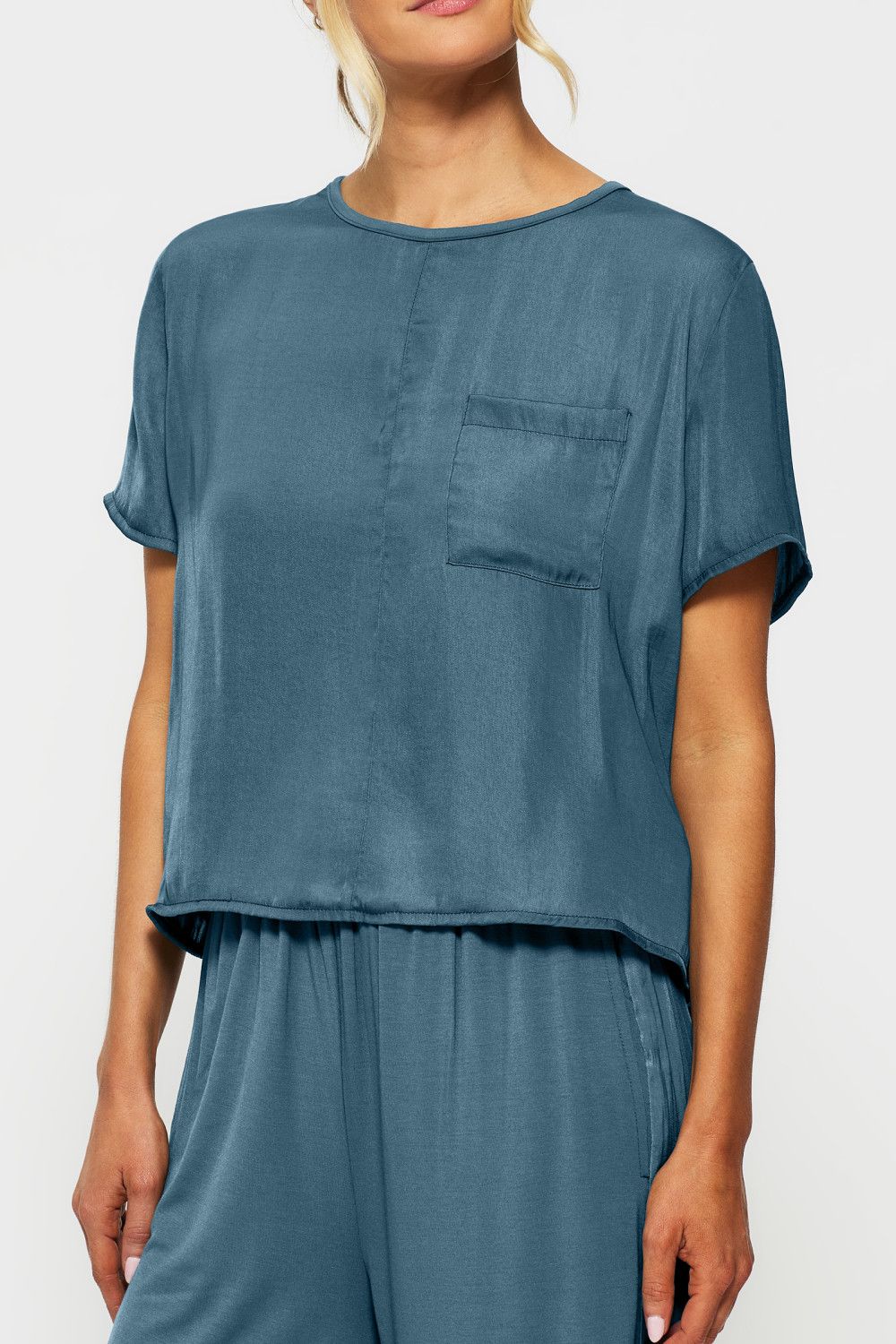 KBX Raye Satin Jersey T-Shirt image 3